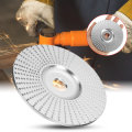 100x16mm Chrome Wood Carving Disc Grinding Wheel Sanding Abrasive Disc for Angle Grinder