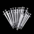 20Pcs/Set 1ml Plastic Dispensing Syringe Injector No Needles 0.01ml Graduation for Refilling and Mea