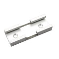 80mm Aluminium Alloy Connector T-Track Miter Slot Connector for Carpenter DIY Woodworking Tool