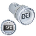 3pcs White 22MM AD16 AD16-22DSV Type AC 60-500V Mini Voltage Meter LED Digital Display AC Voltmeter