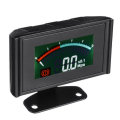 Car LCD Digital 0~1.0mpa Air Pressure Gauge Meter Barometer 12V24V For Truck/SUV