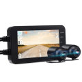 4" FHD Dual 1080P+720P 140 Motorcycle DVR WIFI Dash Waterproof Camera Video Recorder Camcorder