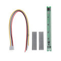 DIY 32 LED Music Electrical Level Indicator VU Meter Audio Level Meter Kit For Amplifier Board Adjus