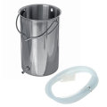 2L Non-Toxic Stainless Steel Enema Bucket Tools Kit Douche 2M Tube Reusable Medical Detox Enema Buck
