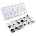 225pcs Rubber Metric Nitrile O Ring Assortment Set For Hydraulic Pumps Plumbing