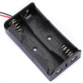 Plastic Battery Storage Case Box Holder For 2x18650 With Leads