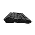 Port Connect Office Tough Wired Keybaord-Black