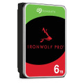 Seagate Ironwolf Pro ST6000NT001 6TB 3.5'' HDD NAS Drives 7200 RPM; SATA 6GB/s Interface; 256MB C...