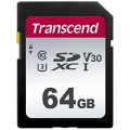 TRANSCEND 300S 64GB UHS-I CLASS 10 U1 V10 SDXC CARD -3D NAND