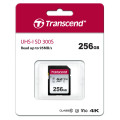 TRANSCEND 300S 256GB UHS-1 CLASS 10 U1 U3 V30 SDXC CARD 3D NAND