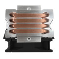 CM Cooler H410R Compact Air Tower; 92mm RGB LED Fan; 4 Heat Pipes