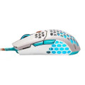 CM Mouse MM711 RGB Grey Retro Ultra Light 53g Gaming Mouse; UltraWeave Paracord Cable; Pixart PMW...