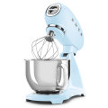 Smeg Pastel Blue Retro Full Colour Kitchen Machine ~800w ~ 4.8lt Bowl ~ 10 Speed ~ Smooth start -...