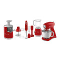 Smeg Red Retro Full Colour Kitchen Machine ~800w ~ 4.8lt Bowl ~ 10 Speed ~ Smooth start - SMF03RDSA