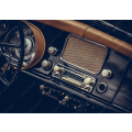 Classic vintage car stereo
