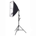 Studio Light Kit  2 x 150w CFL Lights with Softboxes and Stands