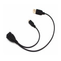 Killer Deals Female USB to Male USB/Micro USB OTG Data Transfer Cable/Connector/Adaptor