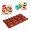 Killer Deals 8 Mini Donut Non-Stick Dishwasher Safe Silicone Baking Mould