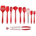 Killer Deals 10-Pack Silicone Spatula Whisk Tong Spoon Kitchen Utensil Set