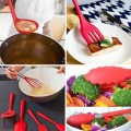 Killer Deals 10-Pack Silicone Spatula Whisk Tong Spoon Kitchen Utensil Set