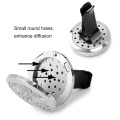 Killer Deals Stainless Steel Aromatherapy Refill Essential Oil Car Diffuser