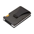 Killer Deals Minimalist Carbon Fiber RFID Credit Card Holder Wallet - Black