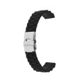 Killer Deals 26mm Universal Watch Replacement Silicone Strap- Black- M/L