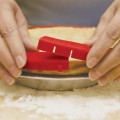 Killer Deals kitchen baking pie crust silicone protective shield - Red