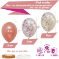Killer Deals Rose Gold Birthday Bridal Baby Shower Party Balloons (x60)