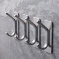 Killer Deals Bathroom Kitchen Heavy Duty Stainless Steel Wall Hook Set x4