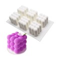 Killer Deals Non-Stick 6-Cavity 3D Cube Silicone Baking Dessert Mould