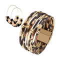 Killer Deals Tortoise Shell Cheetah Earrings + Leopard Bracelet Bundle