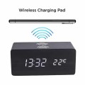 Killer Deals Qi Wireless Charger Digital Alarm Clock for Samsung/iPhone/Huawei