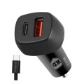 Killer Deals 40W Dual Port Fast Universal Car Charger-USB A + Type C Output