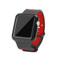 Killer Deals Sporty Silicone Strap for 42/44/45 Apple Watch- 3-Colour Combo
