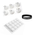 Killer Deals Stacking Ball + Russian Tale Silicone Baking Mould Combo