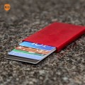 Killer Deals Aluminium RFID-Blocking Card Protector Wallet- Red + Black Combo