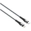 LDNIO Lightning to Type-C Charging Cable for Efficient Data Transfer 2m