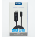 Onten USB-C to HDMI Cable 1..8m