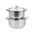 Cookware Set-Stainless Steel-8 Piece