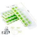 14 Grids Silicone Small Ice Mold with Lid