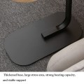 C-Shaped Couch Side Table - Oval