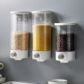 Wall-Mounted Food Dispenser Grain Storage Container