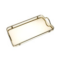 Stainless Steel Double-Handled Tray (Mirror Finish)