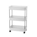 3 Layers Stainless Steel Kitchen Trolley
