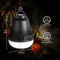 ZQS1317 Camping Hanging Light Bluetooth Speaker 8W 1500mAH