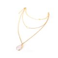 A Drop in the Ocean Layered Necklace Set- Gold