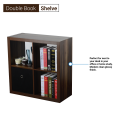 Double BookShelves - Double Standard Bookcase 118205NB