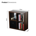 Double BookShelves - Double Standard Bookcase 118205NB