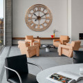 76cm Modern Copper Finish Wall Clock 2028-G